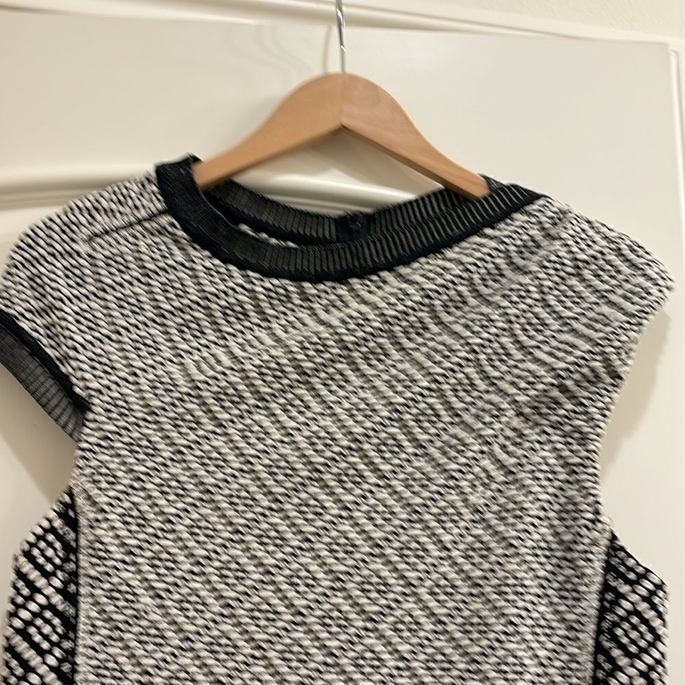Anthropologie Josette by Bryon Lars Beauty Mark. It's black and white. Size 8 - Picture 3 of 15